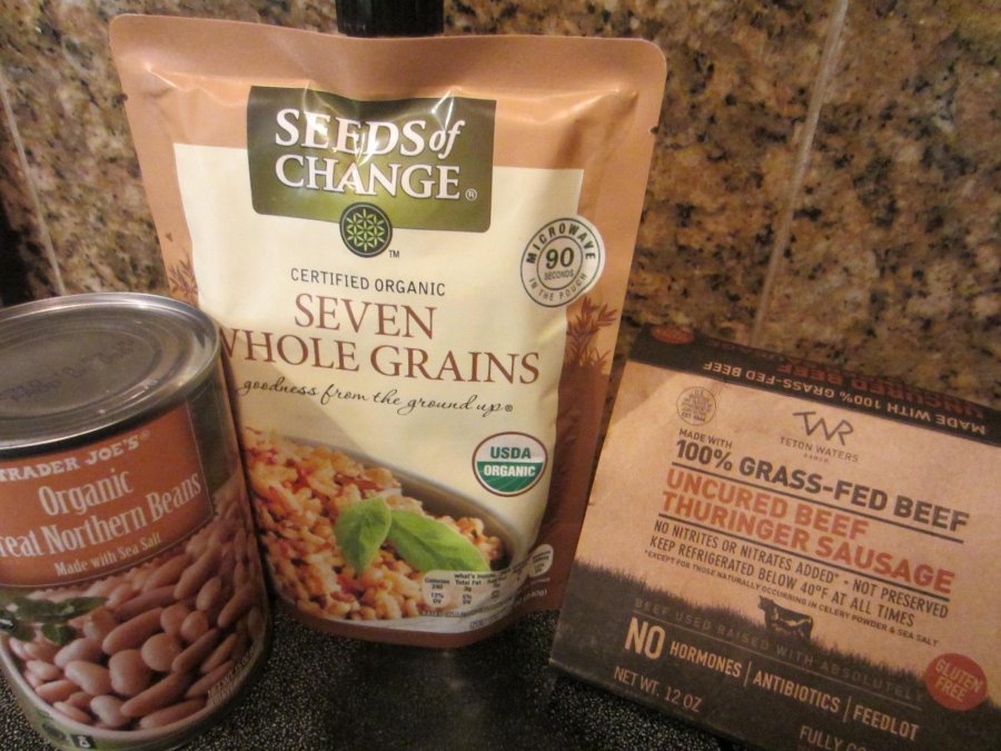 Add whole grains and beans