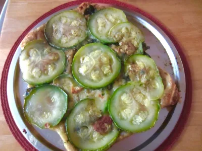 Summer Zucchini Pizza